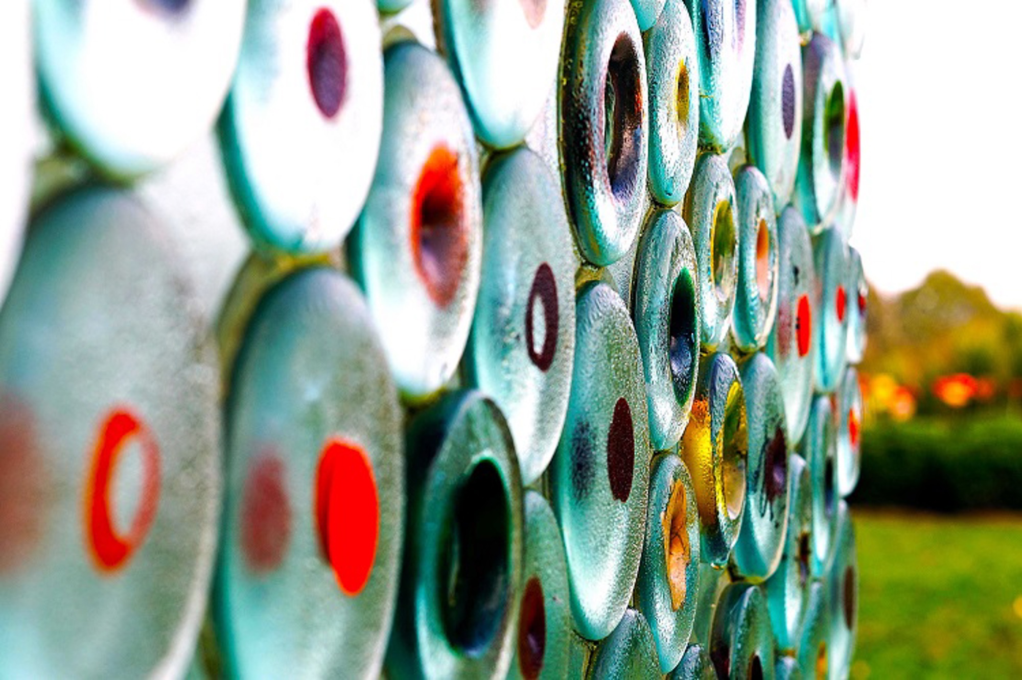 Lava Glass Sculpture Garden Panel (1)