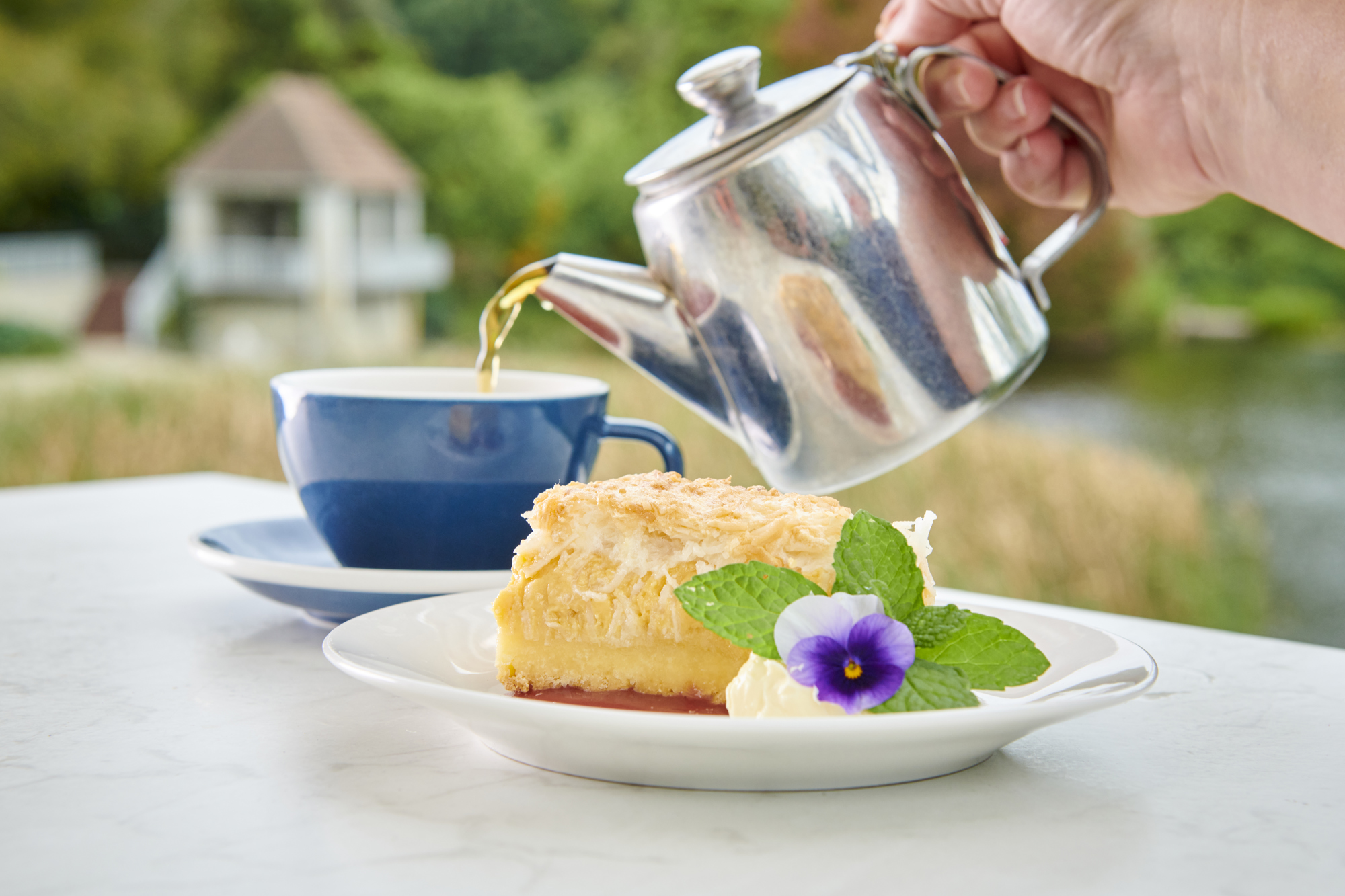 Hamilton Gardens Cafe Tea Cake