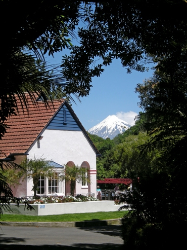 Pukekura Park Tea House Mountain