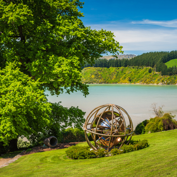 3 Ohinetahi Garden Andrew Drummond Sculpture Astrolabe