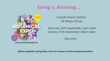 Botanical Expo Event Poster