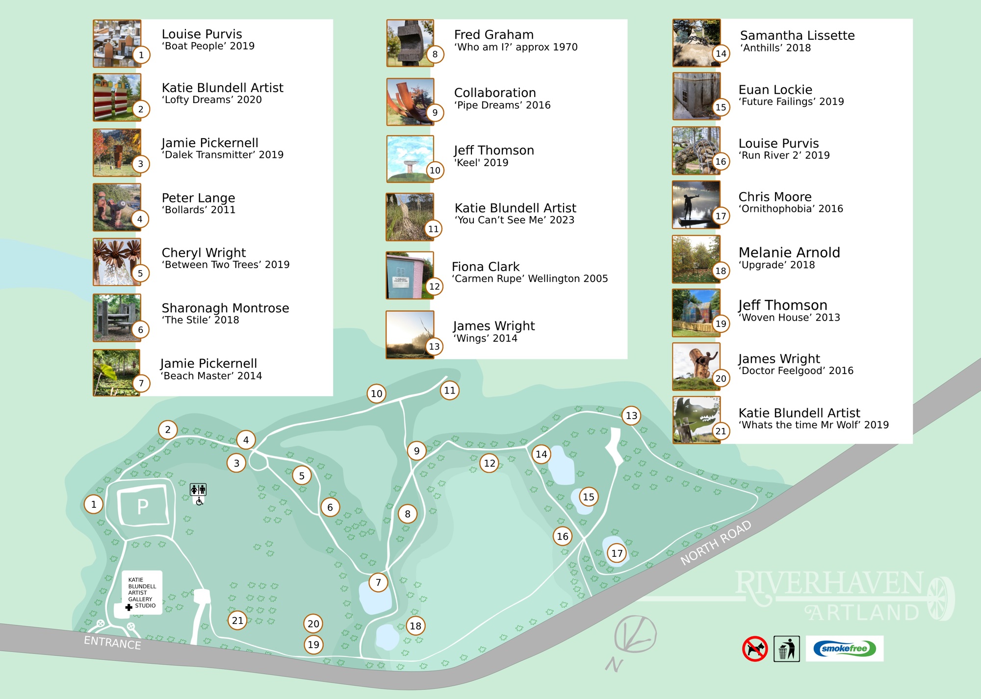 Riverhaven Trail Map 09C